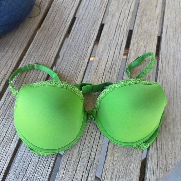 36C Aerie by AE "Paige" Lined Underwire with Lace Bra - Picture 2 of 5